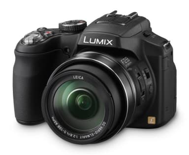 Panasonic Lumix FZ200 - Cámara puente - Negro (12 MP, zoom óptico de 24x) LCD de 3 pulgadas (renovada)