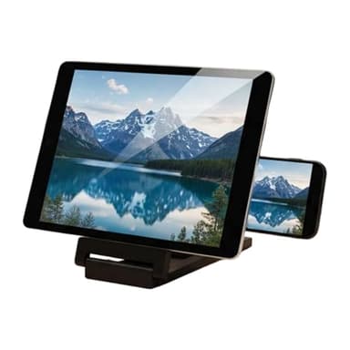 Amplificador de pantalla de teléfono móvil – Amplificador compacto plegable ligero, herramienta visual práctica antifatiga | Mejor claridad de imagen vídeo para entretenimiento estudio viaje casa Uf