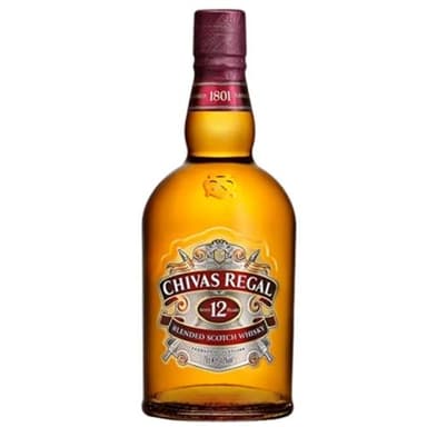 Chivas Regal 12 años Whisky Escocés de Mezcla, 700 ml, El embalaje puede variar