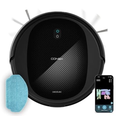 Cecotec Robot Aspirador Conga M20. Navegación Giroscópica Ordenada, 7000Pa Presión de Succión, Autonomía 160 Minutos, Sensores Anticaídas y Cepillo Multifunción, TotalSurface, App Control