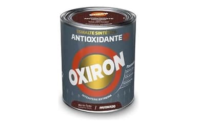 OXIRON Esmalte Antioxidante Pavonado Marrón Óxido 750 ml
