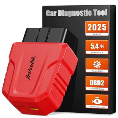 OBD2 Diagnosis Coche Bluetooth OBD: 5.4 Obd2 Bluetooth Diagnosis Coche Multimarca Inspección - Escaner Coches Compatible con iOS Android y Windows - Inspección del Motor