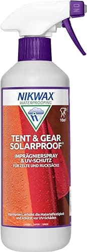 Nikwax Tent And Spray impermeabilizador para tienda de campaña, tamaño 500 ml, color claro