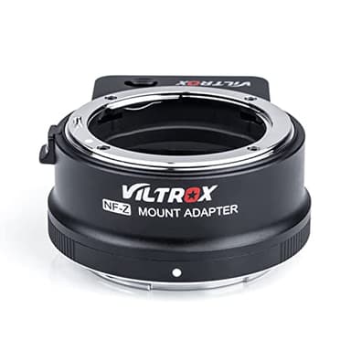 VILTROX Adaptador de lente NF-Z para lente NIkon F-mount a Z Mount Z50 Z6 Z7 II Cámara (enfoque automático, transmisión EXIF, soporte de estabilización de lente VR)