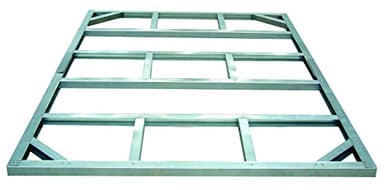 Duramax - Estructura de suelo para caseta - Colossus y Hércules - Metal - gris - 10 x 8