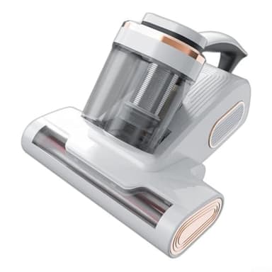 Aspirador de colchón con luz UV C para desinfectar y potencia de succión de 13 Kpa más filtro HEPA para capturar polvo fino y en colchones y sofás