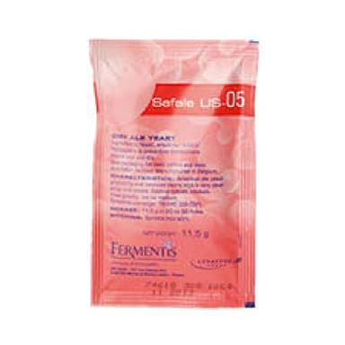 Cocinista Levadura para Cerveza SafAle US-05 - Pack de 5 x 11,5 gr