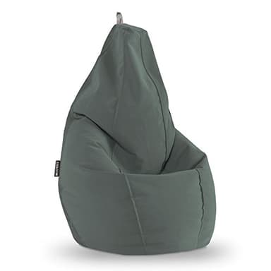 HAPPERS Puff Pera Aquaclean Carabú Gris XXL