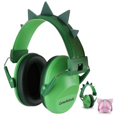 cumunebula Protector Oído para Niño, Protección Auditiva SNR 28dB con Diadema Ajustable, Casco Antiruidos Profesional Cancelación de Ruido para Bebé Nené Infante