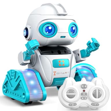 Subtail Robot Juguetes Niños - Robot NiñOs Recargable con Proyector Estrellas Infantil|Sensor De Gestos|MúSica - Juguetes NiñOs 3 4 5 6 7 Años - Robots Regalo NiñOs y NiñAs de 8 9 10 11 12 Años