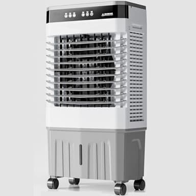 GWFBLID Aire Acondicionado Portatil Silencioso 3 en 1 Enfriador de Aire Evaporativo Sin Tubo Exterior Tanque de Agua Grande 3 Velocidades Viento Temporizador 1-12H Oscilación120° para Hogar Oficin