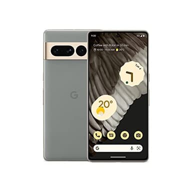 Google Pixel 7 Pro - Teléfono móvil 5G Android libre con teleobjetivo, objetivo gran angular y batería de 24 horas de duración - 256 GB - Verde liquen (Reacondicionado)