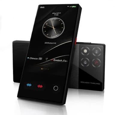 Traductor Instantaneo de Voz S30 Pro, Traductor de Idiomas con Voz En Tiempo Real AI con 148 Idiomas En Línea/17 Idiomas Offline(Español Offline), Traducción de Fotos para Viajes De Negocios