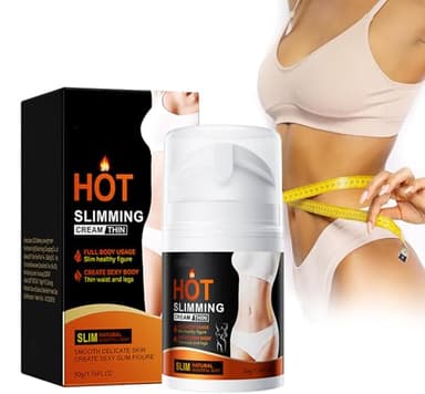 Crema Reductora Abdomen Mujer 50g, Crema Anticelulítica Reductora Extreme con Ingredientes Naturales, Reafirmante Corporal para Abdomen, Muslos, Glúteos, Hombre y Mujer