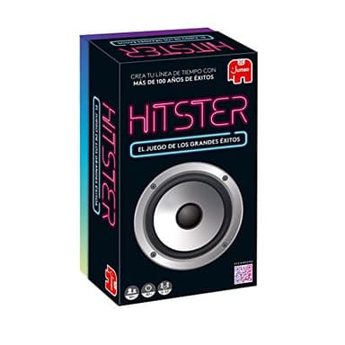 Hitster Original, Juego de mesa adultos y diviertido, juego de mesa musical, a partir de 16 años, de 2 a 10 jugadores, App gratuita, juego de fiesta, Español (ES)