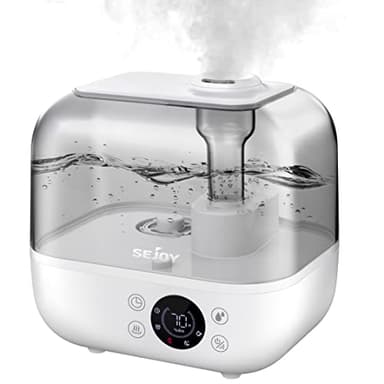 Humidificador Ultrasónico 5L Bebes Silencioso Plantas para respirar Humidificador Aromaterapia para Oficina Dormitorio Hogar con Difusor de Aceites Esenciales