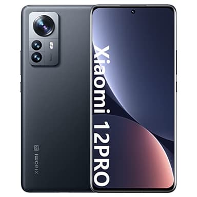 Xiaomi 12 Pro Smartphone 6,73 Pulgadas AMOLED 120 Hz Pantalla desbloqueada Teléfono Móvil Android 12, cámara Triple de 50 MP, procesador Snapdragon 8 Gen 1, Dual SIM, 5G, NFC (Gris, 12 + 256 GB)