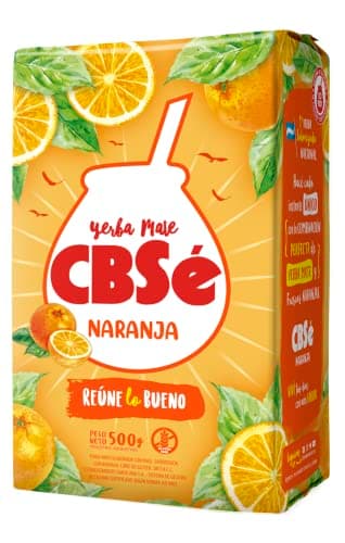 CBSe Yerba Mate, Naranja, 500 Gramo
