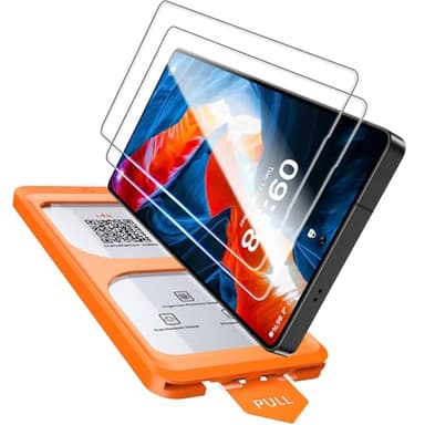 LϟK Protector de Pantalla para Samsung Galaxy S25 Ultra, 2 Pack Película de Vidrio Templado + Marco de Instalación Antipolvo [Doble Protección] Película HD sensible al tacto sin burbujas