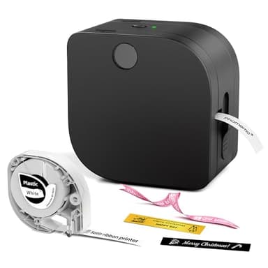 Phomemo P12 Etiquetadora Bluetooth Mini Portátil, Impresora Etiquetas Adhesivas Térmica para Hogar Oficina Escuela, Compatible iOS Android, Etiquetadora Ropa Niños
