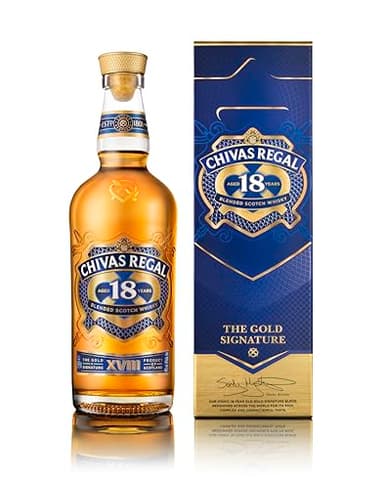 Chivas Regal 18 años Whisky Escocés de Mezcla Premium, 700 ml