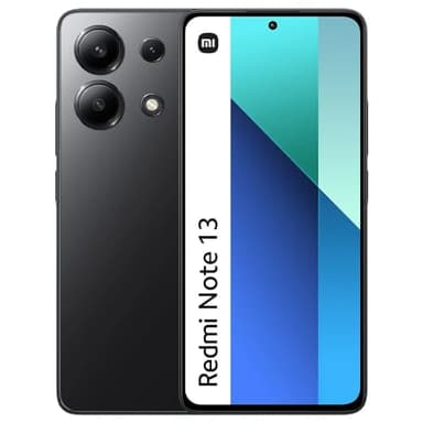 Xiaomi Redmi Nota 13 4G Smartphone 120Hz 6.67 "Pantalla AMOLED,8+128GB Telefono Movil Xiaomi con Procesador Snapdragon 685 y 108MP Triple Cámara 5000mAh Batería 33W Carga Rápida(Negro EU Version)