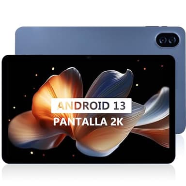 Veidoo Tablet Android 13 de 12 Pulgadas, 16GB RAM (8+8 Expand), 256GB ROM, Ampliable hasta 1TB, Pantalla táctil 2K 1200x2000 in-Cell, Octa-Core, Batería 7000mAh, WiFi 2,4G & 5G, Ideal para Gaming