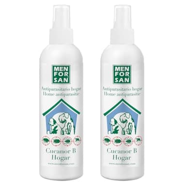 MENFORSAN Antiparasitario Hogar, Insectos, 250 ml - PACK de 2 (El embalaje puede variar)