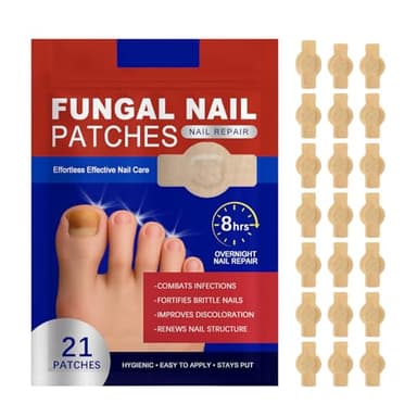 Parches reparadores de uñas para pies | Parches para hongos en las uñas | Tratamientos naturales para hongos en las uñas de los pies | Apósito transpirable para hongos en (A)