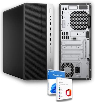 Ordenador Torre PC Business y Multimedia | i7 8700 3,2 GHz 12 hilos | 32 GB de RAM | 1 SSD TERA | WiFi y Bluetooth | Office 2021 Professional y Wind 11 Pro | 36 meses de garantía