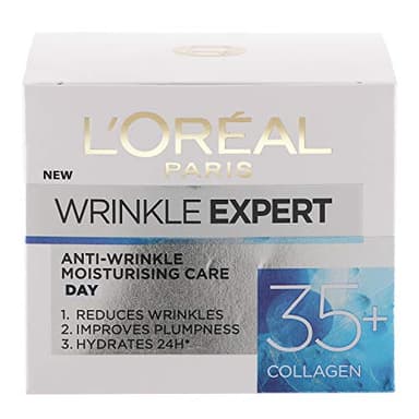 L'Oréal Paris, crema de día para mujeres mayores de 35 años, Wrinkle Expert 35+, 50 ml