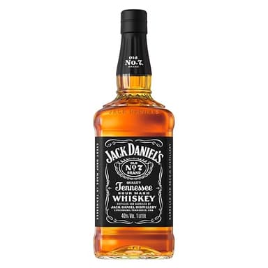 Jack Daniel's Tennessee Whiskey Old No 7, 40% Vol Alcohol, 1000 ml