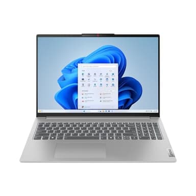 Lenovo IdeaPad Slim 5 Gen 9 - Ordenador Portátil 16" Intel Core Ultra 5 125H, Intel ARC Graphics, Intel AI Boost Integrado, 16GB RAM, 512GB SSD, Wi-Fi 6E, Win 11 Home Teclado QWERTY Español, Gris