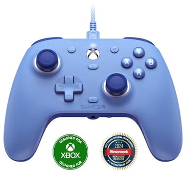 GameSir G7 SE Mando con Cable para Xbox Series X|S, Xbox One & Windows 10/11, Plug and Play Gamepad para Juegos con Joysticks de Efecto Hall, Conector de Audio de 3,5 mm (Azul)