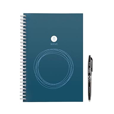 Libreta inteligente Wave de Rocketbook, color azul Executive