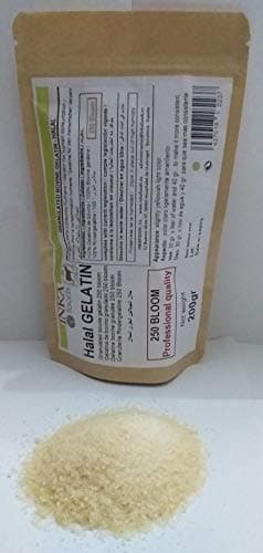 INKAFOODS 1 Gelatina granulado HALAL 250 bloom, sabor neutro 200 gr