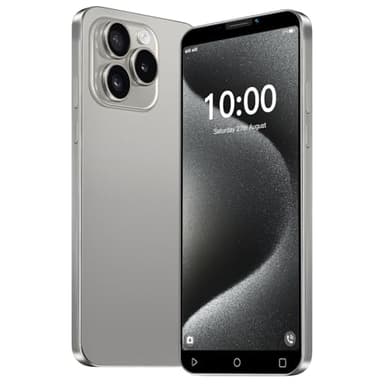 McMgc 3G Teléfono Barato, Pantalla IPS de 5.0 Pulgadas, 16GB ROM 128GB Ampliable, Android 9.0, Dual SIM, Doble Cámara (DP30 -Grey)
