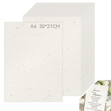 25 Hojas de Papel Cartulina A4 Para Imprimir Invitaciones de Boda 250 g/m²21x30 cm Papel de Tarjeta Brillante Papel A4 Impresora Grueso para Invitaciones de Boda Tarjetas de Navidad Cartas Diplomas