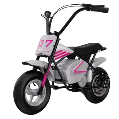 EVERCROSS EV07M Moto Eléctrica Infantil con Neumáticos de 11", Velocidad de 20km/h y Autonomía de 15km, Adecuada para Niños de 3 a 10 Años Niños y Niñas