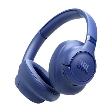 JBL Tune 730 BT, Auriculares circumaurales inalámbricos con Bluetooth 6.0, 76 Horas de reproducción con JBL Pure Bass, Plegables, Google Fast Pair, Microsoft Swift Pair, Azul