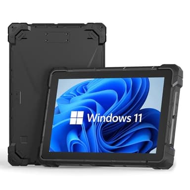 RUGLINE RF7G - Tablet PC resistente de 25.7 cm Win 11 Pro 8+128G, Intel N4120, Windows Tablet 16000mAh/3.7V, batería de 1920 x 1200 píxeles, IP67 impermeable, WiFi 5, BT 4.2, PC industrial de trabajo