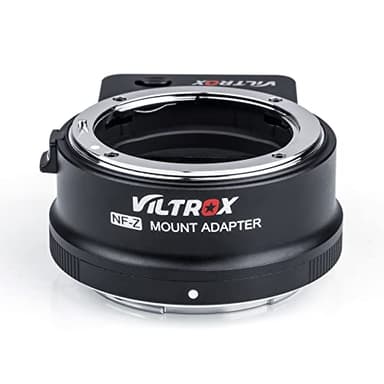 FTZ Mount Adaptador,VILTROX NF-Z Adaptador de Montaje de Objetivo de Enfoque Automático para Nikon F-Mount Lente a Nikon Z-Mount Cámara Z5 Z50 Z6 Z6II Z7 Z7II