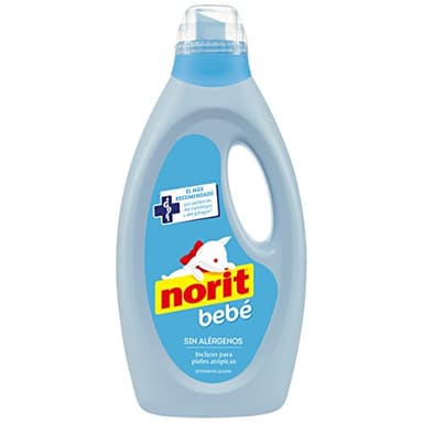 Norit - Detergente Líquido, Ropa de Bebé y Pieles Atópicas - 1125 ml