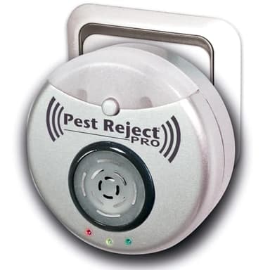 Ahuyentador Ultrasónico de Insectos, Pest Reject Pro (Original) Repelente Mosquitos, Roedores, Ahuyentador Insectos y cucarachas, Repelente electrónico, Cobertura 300m2