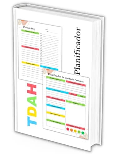 Planificador TDAH: Agenda TDAH de Organización Diaria y Semanal, Sin Fecha, Colorida, para Mejorar la Productividad, la Gestión del Tiempo y del Dinero, Cultivando la Gratitud