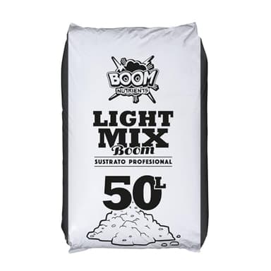 Boom Nutrients | Sustrato Universal/Tierra para Plantas | Light Mix Boom (50 L)