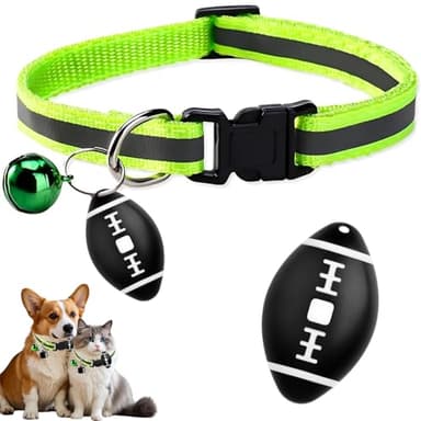 Dandin Rastreador de gatos, rastreador de perros sin tarifas mensuales, mini rastreador de mascotas para gatos y perros, rastreador GPS para perros y gatos, compatible con iOS, seguimiento de