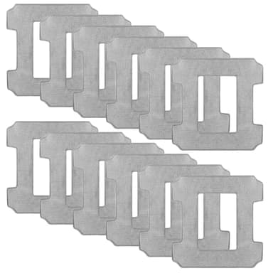 12 Piezas para Ecovacs Winbot W1 / W1 Pro / W2 / W2 Omni robot Trapos Para Ventanas, Reutilizable para limpiar ventanas, Paño de Repuesto de Microfibra