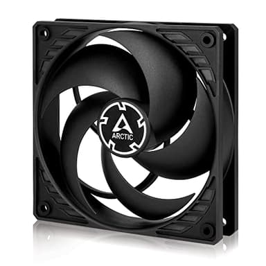 ARCTIC P12 Silent - Ventilador PC 120mm, Fan 120mm, Ventilador de Caja para CPU, Motor Muy Silencioso, Computadora, 1050 RPM - Negro