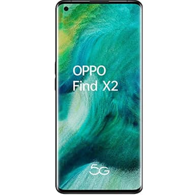 OPPO Find X2 5G – Pantalla de 6.7" (AMOLED, 12GB/256GB, Snapdragon 865, 4.200 mAh, cámara trasera 48MP+13MP+12MP, cámara frontal 32MP, Android 10, ) Azul [Versión ES/PT]